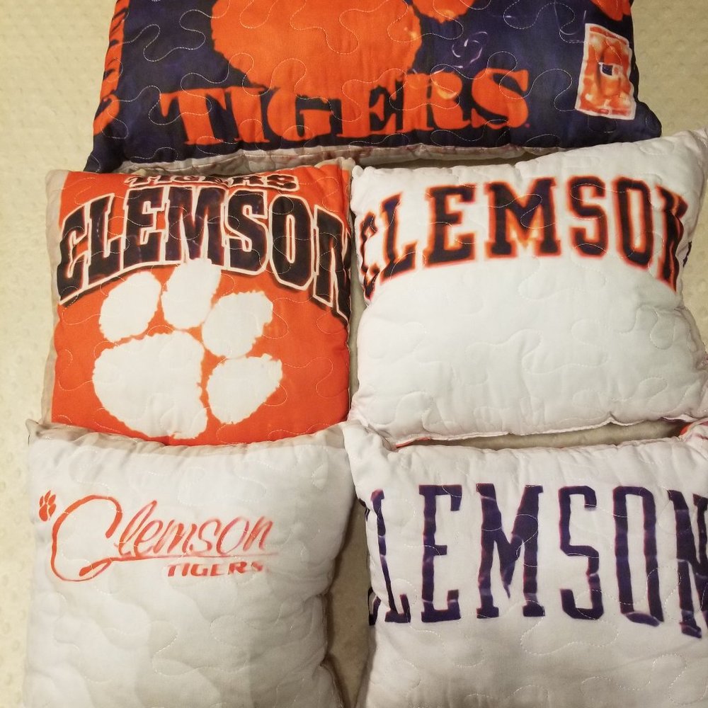 Clemson Tiger Pillows
